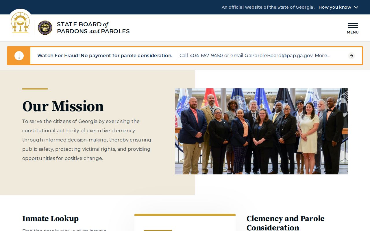 Georgia parole source for Harris County post-release supervision